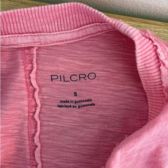 Pilcro Anthropologie Pink Sleeveless Muscle Tank Top Size Small Beach Casual - Picture 3 of 5